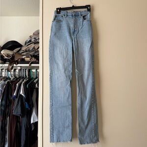 Abercrombie & Fitch Light Blue Straight Leg Jeans